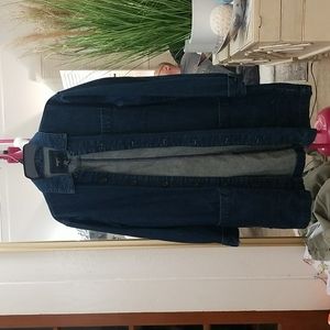 Forever21 denim trench coat